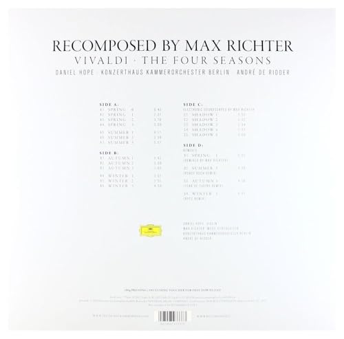 Recomposed By Max Richter: Vivaldi The Four Seasons[2 LP] product thumbnail 4