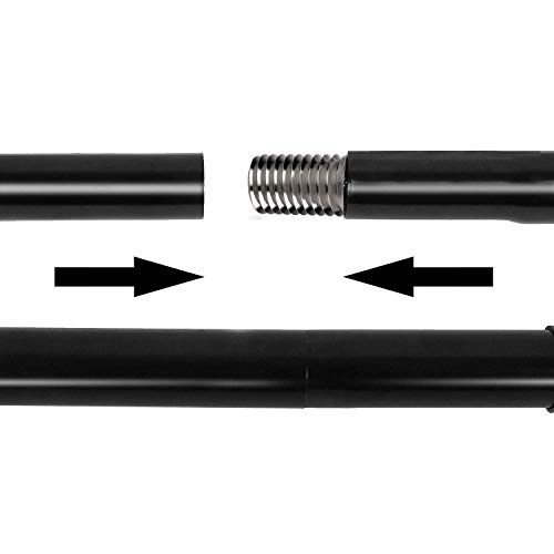 Image of Sonia Curtain Rods with Conversion Adapter Convert the Light Stand into a Background System 3 Feet Each Rod (3 Pcs Set)