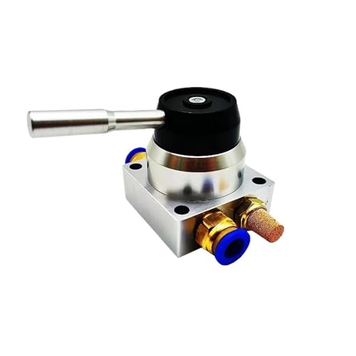 Válvula neumática de mano K34R6-8L PC6 de 3 posiciones RC1/4 2