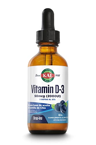 Kal Vitamina D3, 53 ml, vegetariana