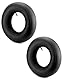 QWORK® 2 Stück 4.80/4.00-8 Schlauch Reifen, Schubkarren Schlauch, Ersatzschlauch, für Rasenmäher, Sackkarren