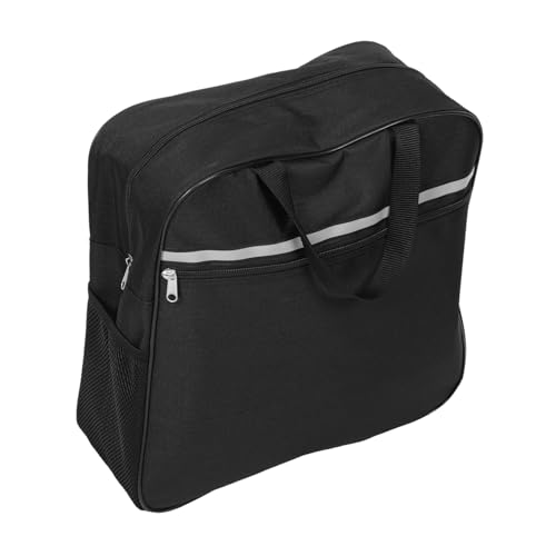 HOUDERCO 車椅子用バッグ 製 耐久性のある収納ポーチ アームレスト取り付け可能 吊り下げ式リアバッグ やベビーカーにも対応