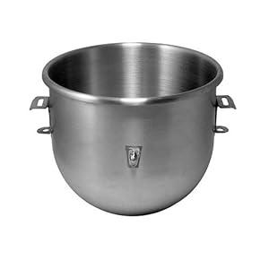 Vollum 20-Quart Commercial Stainless Steel Mixing Bowl for Hobart Mixer – Hobart Equivalent