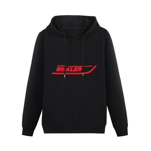 Maniche lunghe algem Boston Whaler Fashion White Geek Cotton Male Hoody Men Black Size XXL