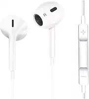 Fone de Ouvido com Fio Premium, Modelo 3ª Geração – Compatível com Lightning, iOS, iPhone 5, 6, 7, 8, X, 11, 12, 13 e 14.