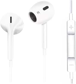 Fone de Ouvido com Fio Premium, Modelo 3ª Geração – Compatível com Lightning, iOS, iPhone 5, 6, 7, 8, X, 11, 12, 13 e 14.