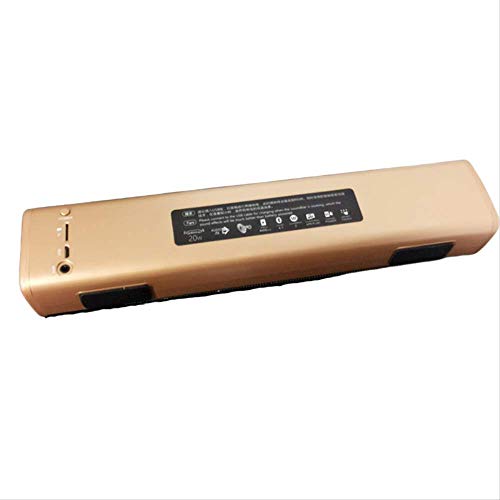 Subwoofer Bluetooth NFC haute puissance et finitions or