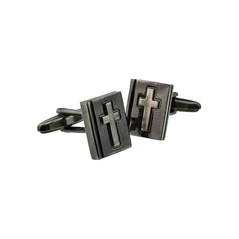 Holy Bible Antique Cufflinks in Box Cover