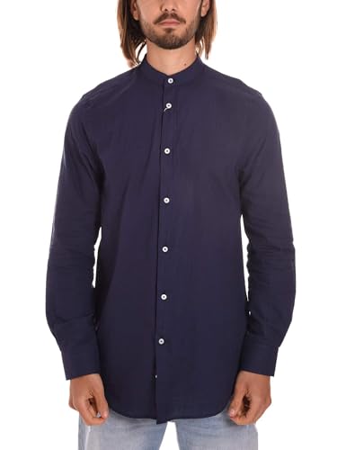 Chemise bleue Egon Von Furstenberg idéale pour le bureau en taille 42