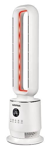 G3 Ferrari Heat Master G60032, calentador de ventilador, cerámica, sin alas, 2000 W, programable, 16-36 °C, blanco