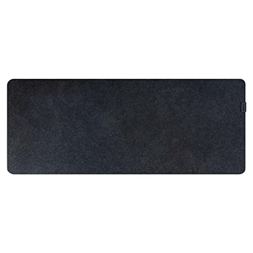 Ya en mundofriki.es: Phoenix Sizigia Alfombrilla Premium de Fieltro Extendida X-Large| Superficie Suave de Alta Densidad | Base Antideslizante | Protección de Escritorio para Teclado y Ratón | Gris Oscuro