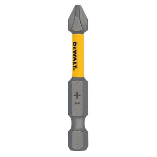 La Mejor Recopilación de Punto - los preferidos. 13 DEWALT Punta para atornillador PH2, 2', acero S2, paquete de 2 piezas (DWAF2PH2-2H)