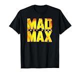 WB100 Mad Max Fury Road Bold Gold Stack Movie Logo T-Shirt