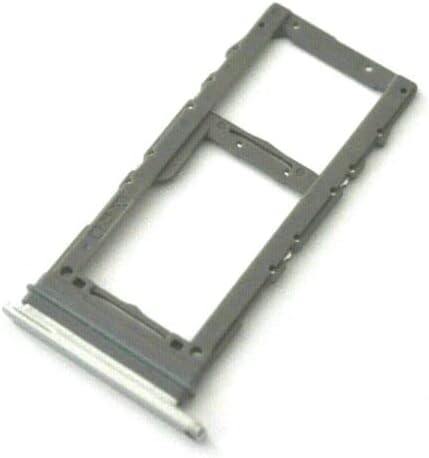 Bandeja de tarjeta SIM dual compatible con Samsung Galaxy S20  S20 Plus  S20 Ultra 5G (plateado)