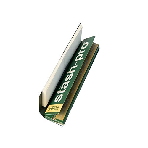 Image of Stash-Pro RipperTipper Brown King Size Smoking Rolling Paper 10 Packs of 32 Leafs with 32 Filter Tips Each