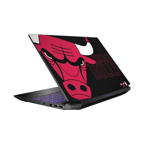Skin Chicago Bulls en vinyle surdimensionné pour HP Pavilion 15.6