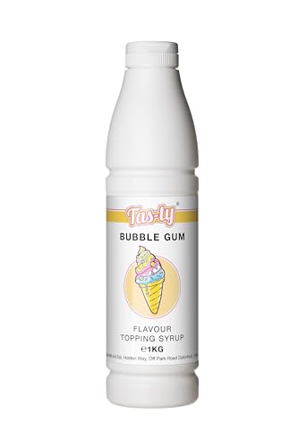 Tas-ty Premium Ice cream topping Sauce 1 Kg (1 kg, Bubble Gum)