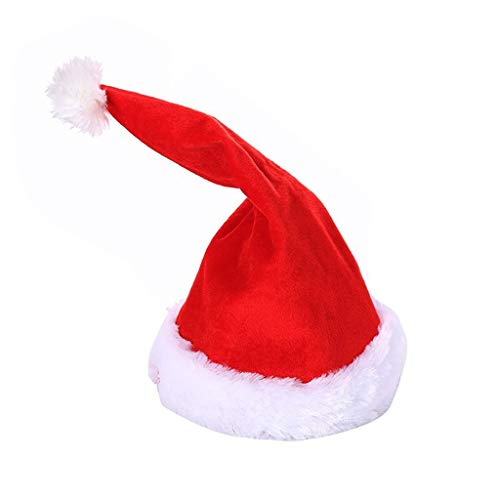 Christmas Santa Hat Adjustable Hat For Child Funny Shaking Dancing Singing Santa Cap Xmas Party Props New Year Holiday Decoration Musical Christmas Cap (red - Image 3