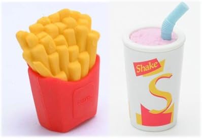 Borradores japoneses - Papas fritas y bebidas