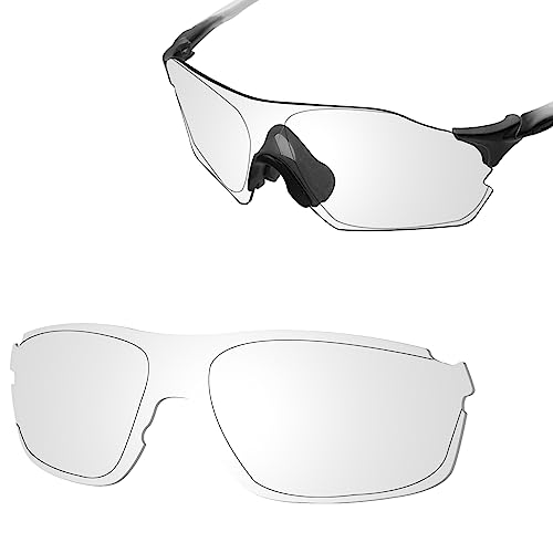 Image of SAUCER Premium Replacement Lenses & Earsocks for Oakley EV Zero Pitch OO9383 Sunglass