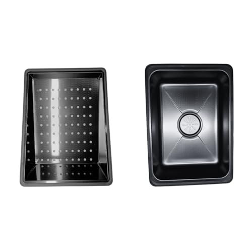 Stillus Home - CUBA COZINHA GOURMET MULTIFUNCIONAL PRETA LIXEIRA LAVA COPOS