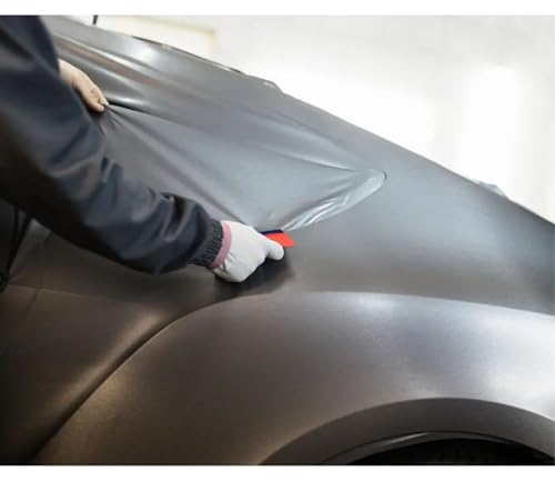 Image of Gun Grey Metallic Matte Car wrap Vinyl Wrap Roll for car & Motorbikes with Air Release Technology. (24 x 180 inch, Gun Grey Metallic)