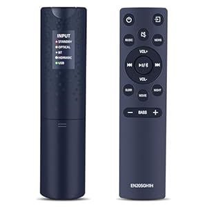 Snrigw Ersatzfernbedienung EN205GH1H für Hisense HS205G 2.0-Kanal-Soundbar HT311301