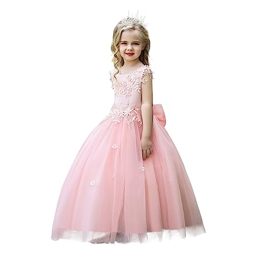 LOLANTA Girls Pageant Dresses Kids Gowns for Girls Ball Gown Dress Flower Girls Dresses for Wedding Occasion Wear