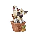 Gefertigt wurde die Figur mit dem Titel Piccolo Giardiniere aus Biskuitporzellan in bunten Farben