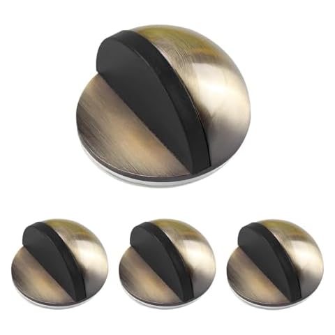 4pcs Self Adhesive Stainless Steel Door Stoppers Cover