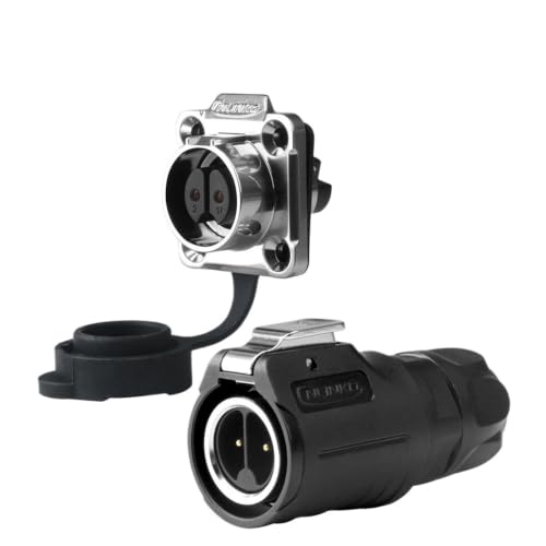 Conector M20 impermeable LP16 con terminal de rosca para alta resistencia