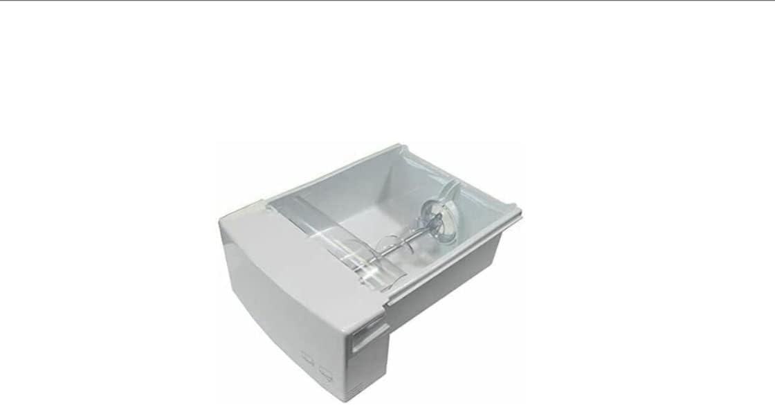 Ice Bucket and Auger Assembly Replacement For GE SSS25KFPEWW SSS25KFPHWW GSL25IGZCLS GSL25JFPABS GSL25JFPBBS GSL25JFPCBS GSL25JFPDBS GSL25JFPEBS GSL25JFPHBS Refrigerator