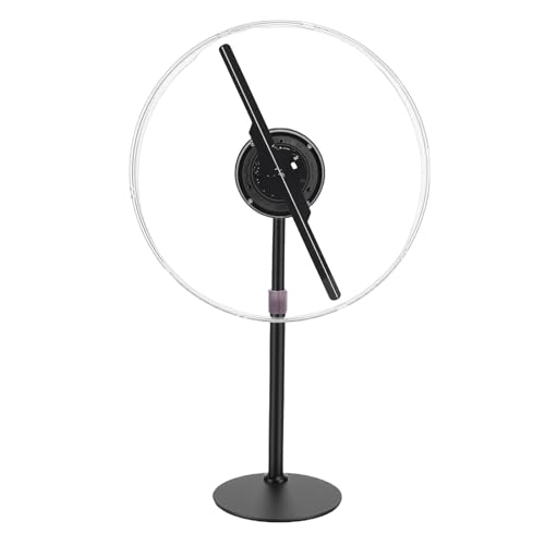 Ventilador de holograma 3D para centro comercial y tiendas con proyección de 234 luces LED