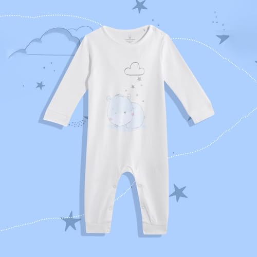 Image of Mothercare Baby Romper Sleepsuit Autumn Print Full Sleeve Pink