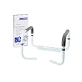 McKesson White Steel Toilet Safety Rail, up to 300 lbs, 1 Count