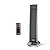 Lasko Oscillating Digital Ceramic Tower Heater for Large Rooms, with Adjustable Thermostat, Timer and Remote Control, 29 Inches, 1500W, Black, 5586