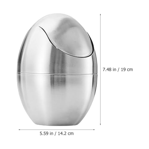 Conteneur à ordures moderne compact pour cuisine et bureau