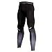 JEPOZRA Leggings Uomo Running e Allenamento - Leggins Lunghi a Compressione Fitness per Ragazzo - Tight Pantalone Sportivo Traspirante e Leggero per Corsa, Sport E Palestra