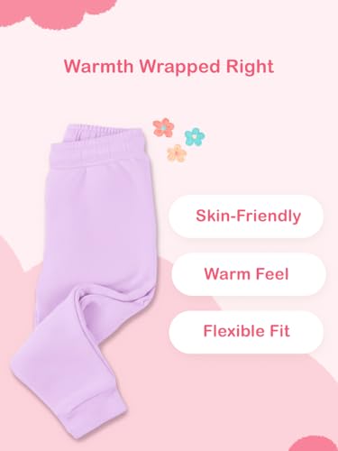 Image of Kidbea Premium Winter Co-ord Set for Girls | Soft Cotton Sweatshirt & Bottom | Stylish, Skin-Friendly & Comfortable Kids Wear