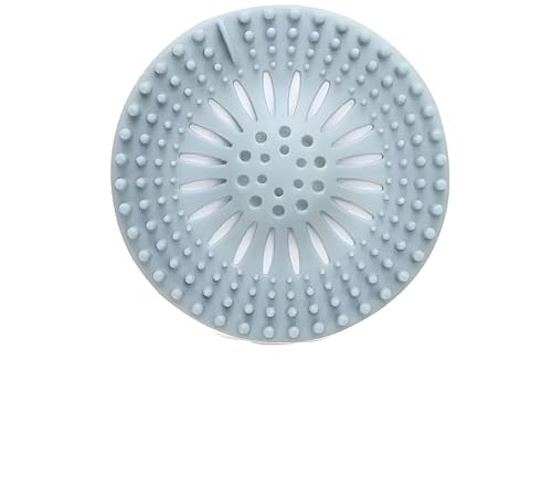 Image of JIALTO Hair Catcher for Bathroom Drain Durable Silicone Sink Drainer /Stopper Shower Drain Covers and Clean Suit for Bathroom Drain Cover and Kitchen Drain Cover for Bathroom Hair Catcher (1)