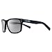 Nike EV0632-002 Vintage MDL 80 Sunglasses (One Size), Matte Black, Grey with Silver Flash Lens