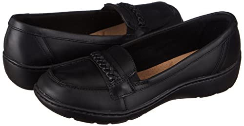 Image of Clarks Womens 26163183-black Boat Shoe