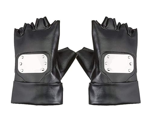 MSROLIDT Leaf Village Ninja Gloves Cosplay Anime Ninja Accessories
