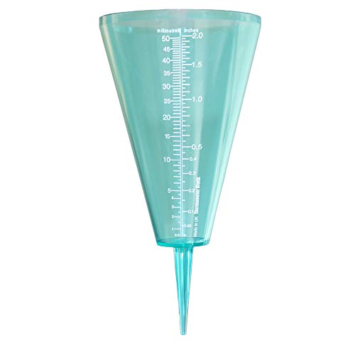 Rain Gauge To Monitor Rainfall Levels With Easy Read Scale The Perfect Outdoor Rain Meter For Your Garden