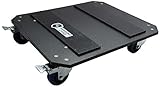 Harmony Audio Case HCWAD Dolly Road Gear Transport Plate with 3.5' Wheels & Brakes