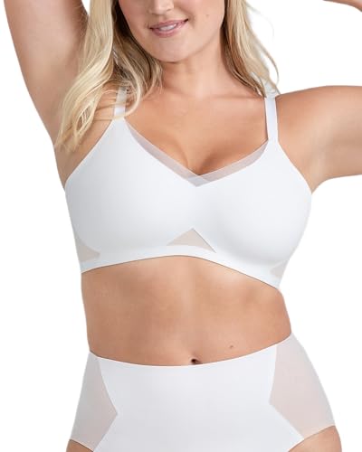 Image of HONEYLOVE Bras for Women - Crossover Bra with No Underwire - Comfortable Wireless Support
