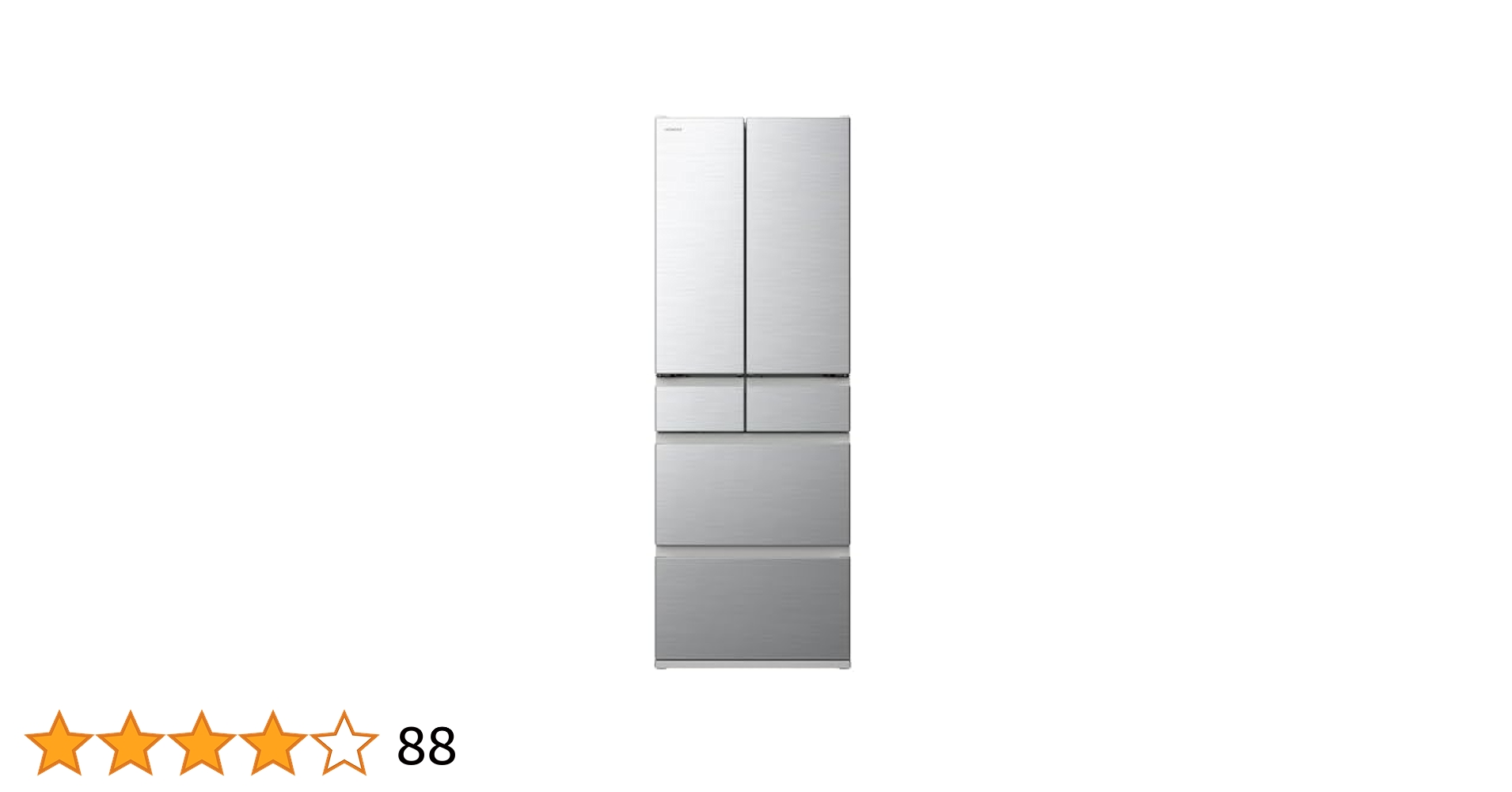 HITACHI 日立冷凍冷蔵庫 6ドア R-H54W 2024年製 540L HITACHI 日立冷凍冷蔵庫 6ドア R-H54W 2024年製 540L 日立 R