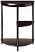 Frenchi Furniture Cherry 3-Tier Crescent ,Half Moon ,Hall / Console Table/End Table