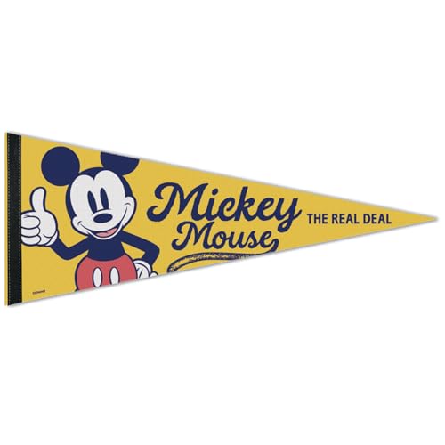 Fanion Mickey Mouse Disney WinCraft 30,5 x 76,2 cm objet de collection