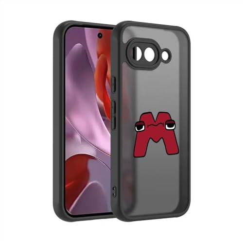 アルファベットロア Google Pixel 7A/8A/9A ケース スマホケース 携帯カバー レンズ保護 電話カバー 互換性のある 兼用性 手触りが良い 軽量 薄型 防塵 滑り止め 指紋防止 耐衝撃 全面保護 脱着簡単